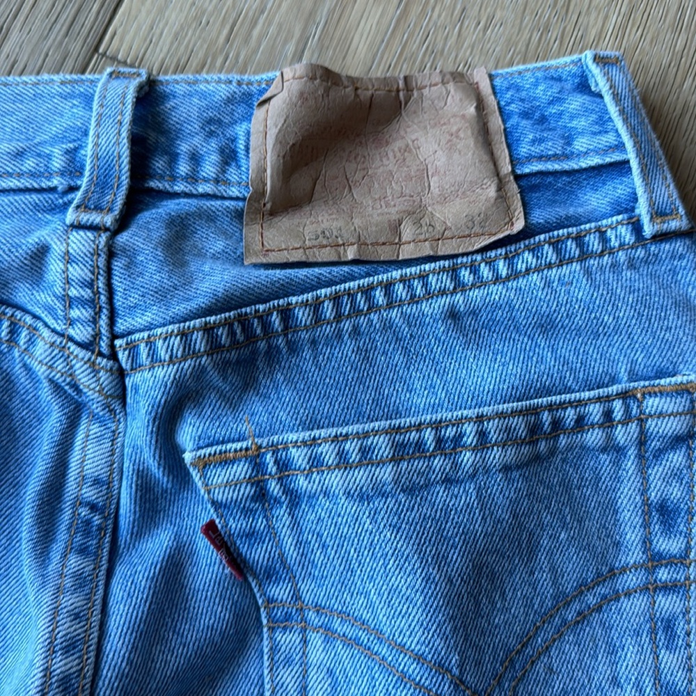 Levi's Blue Straight Leg Women's Jeans